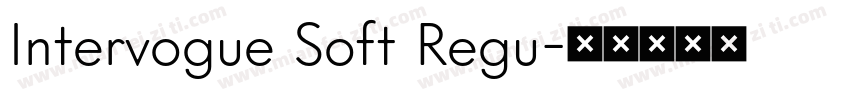 Intervogue Soft Regu字体转换